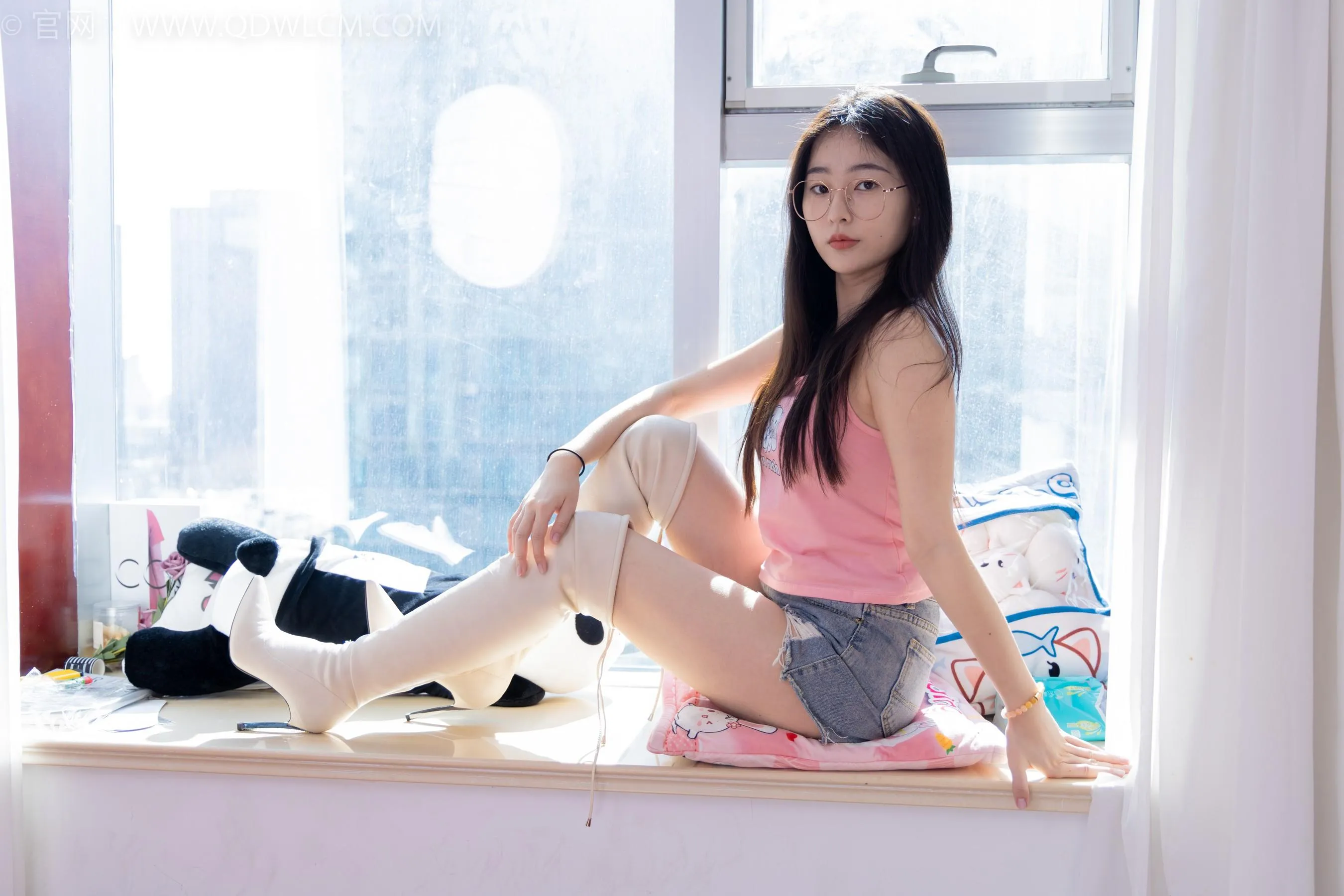 物恋传媒 NO.1519 美兔-机车少女 [171P]插图1